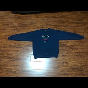 Fruit of the Loom custom sweatshirt. Size L.